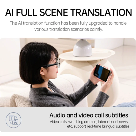 AI Lightweight Translate Eyeglasses — Translator Device
