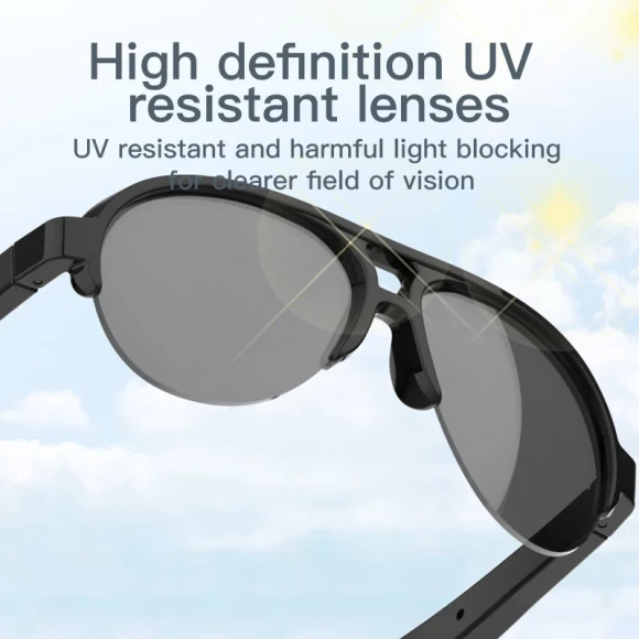 Bluetooth Smart Glasses with Polarized Lenses — Smart Glasses