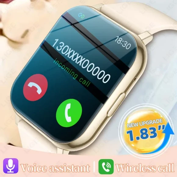 Fitness Smart Watch with Heart Rate & Sleep Monitoring — Fitness Tracker, LIGE