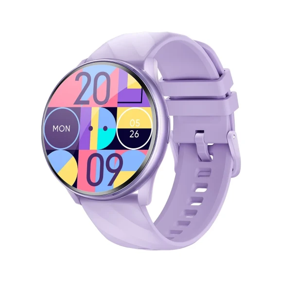 Smart Watch with 1.46 Round Screen, Bluetooth Call, Music, Waterproof — Fitness Tracker