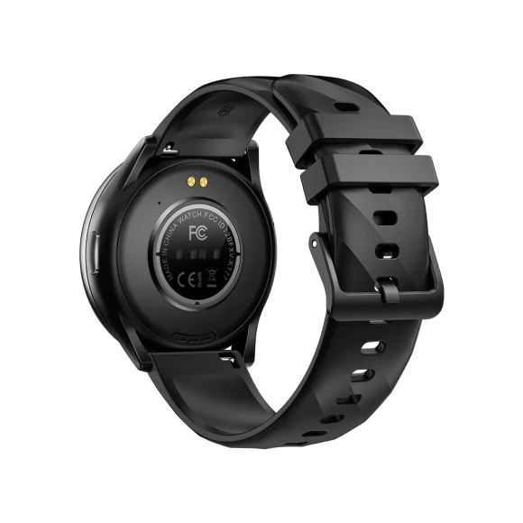 Smart Watch with 1.46 Round Screen, Bluetooth Call, Music, Waterproof — Fitness Tracker