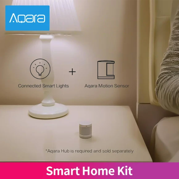 Zigbee Smart Home Hub Kit with Sensors — Smart Home Hub, Aqara
