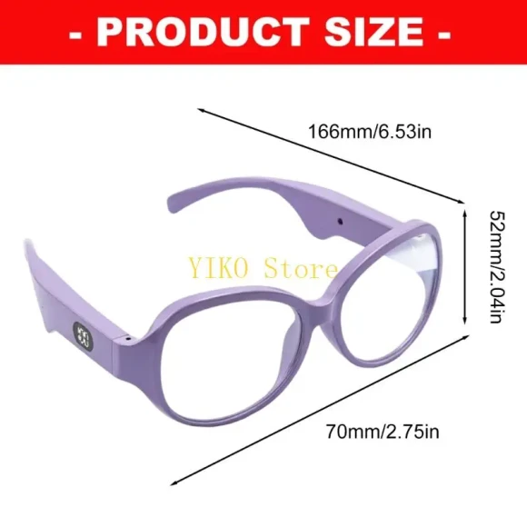 Digital Display Bluetooth-Compatible Glasses — Smart Glasses