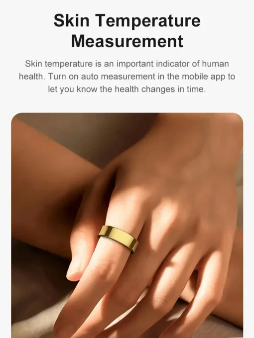 Smart Ring with Heart Rate, Blood Oxygen, Sleep Monitor — Smart Ring