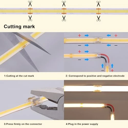 CCT COB LED Strip Lights Kit — LED Strip Lights, BENLUN
