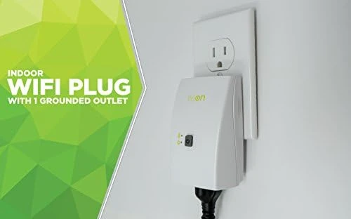 Indoor WiFi Plug With 1 Grounded Outlet — Smart Plug, WiOn