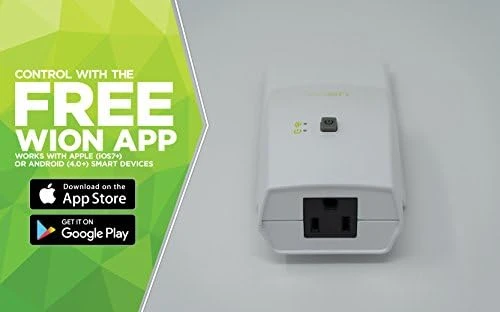 Indoor WiFi Plug With 1 Grounded Outlet — Smart Plug, WiOn