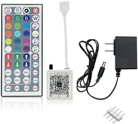 RGB LED Strip Light with 44-Key Remote — LED Strip Lights, FONEWE