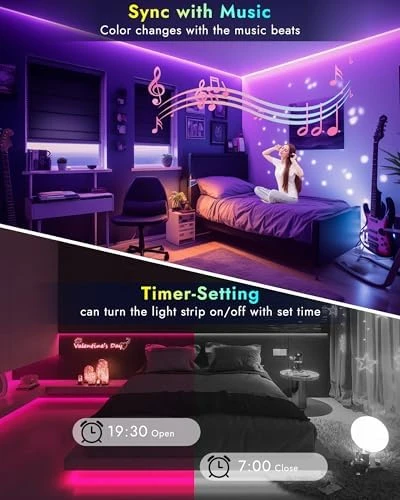RGBW COB LED Light Strip 32.8ft — LED Strip Lights, INDARUN