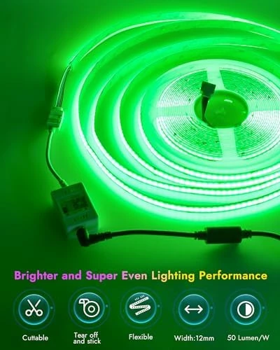 RGBW COB LED Light Strip 32.8ft — LED Strip Lights, INDARUN