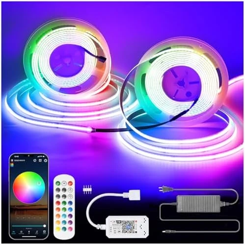 RGBW COB LED Light Strip 32.8ft — LED Strip Lights, INDARUN