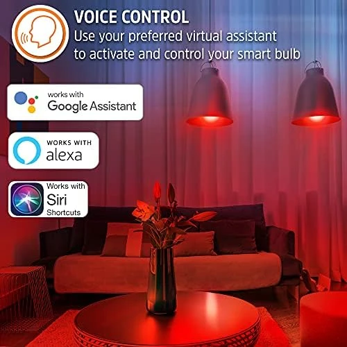Smart Bright RGB White LED Bulb — Smart Light Bulb, Energizer
