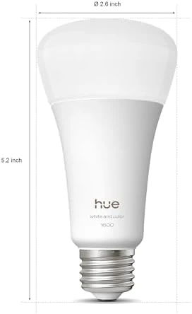 Smart LED Bulb (2-Pack) - White and Color Ambiance — Smart Light Bulb, Philips