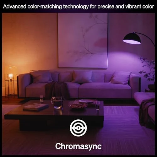 Smart LED Bulb (2-Pack) - White and Color Ambiance — Smart Light Bulb, Philips