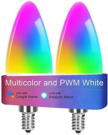 Smart Light Bulb (E12 Base, 4 Pack) — Smart Light Bulb, DOGAIN