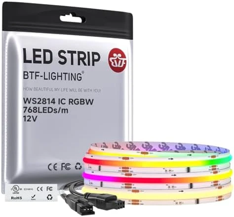 Smart RGBW Color Chasing LED Strip Light — LED Strip Lights, BTF-LIGHTING
