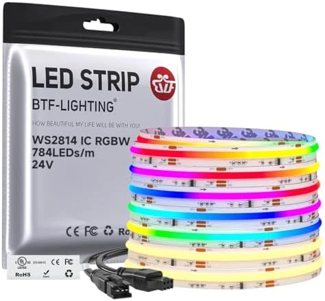 Smart RGBW Color Chasing LED Strip Light — LED Strip Lights, BTF-LIGHTING