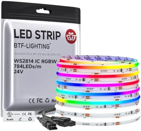 Smart RGBW Color Chasing LED Strip Light — LED Strip Lights, BTF-LIGHTING