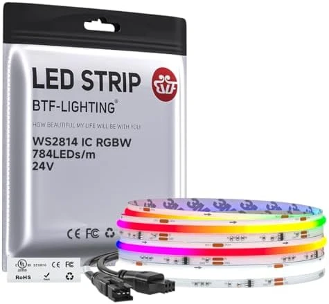 Smart RGBW Color Chasing LED Strip Light — LED Strip Lights, BTF-LIGHTING