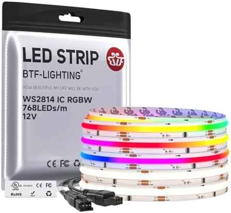 Smart RGBW Color Chasing LED Strip Light — LED Strip Lights, BTF-LIGHTING