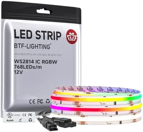 Smart RGBW Color Chasing LED Strip Light — LED Strip Lights, BTF-LIGHTING