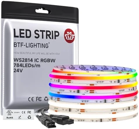 Smart RGBW Color Chasing LED Strip Light — LED Strip Lights, BTF-LIGHTING