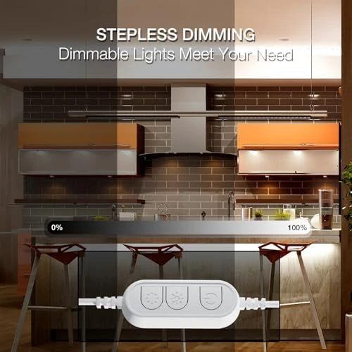 White LED Strip Light, 20 ft Dimmable Bright Rope Lighting — LED Strip Lights, DAYBETTER
