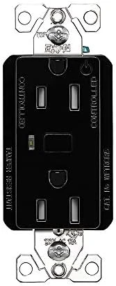 Wi-Fi Smart Receptacle Works with Alexa — Smart Plug, Eaton