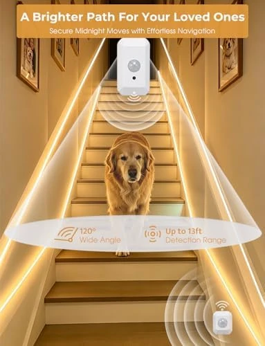 Dual Motion Sensor COB LED Strip Light — LED Strip Lights, Ameistor