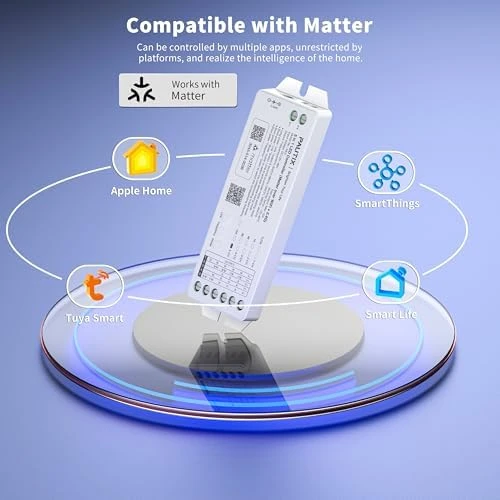 Matter WiFi LED Controller 5in1 — Smart Light Bulb, PAUTIX