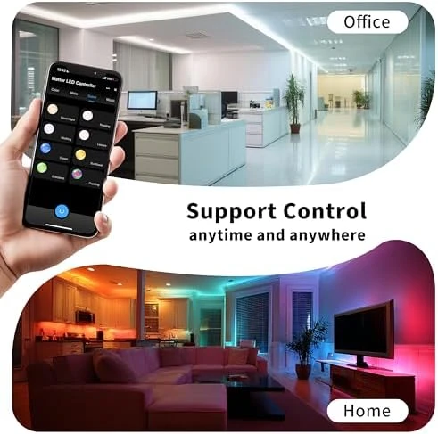 Matter WiFi LED Controller 5in1 — Smart Light Bulb, PAUTIX