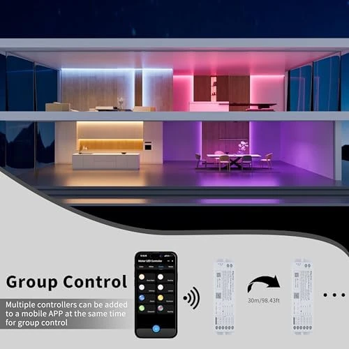 Matter WiFi LED Controller 5in1 — Smart Light Bulb, PAUTIX