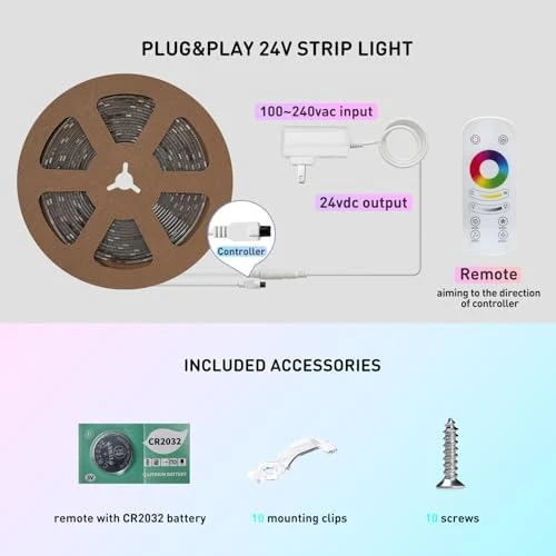 Multi-Function LED Strip Light 16.4ft — LED Strip Lights, Shine Decor