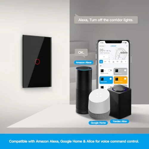 WiFi Touch Wall Switch for Smart Home — Smart Switch, LIVOLO