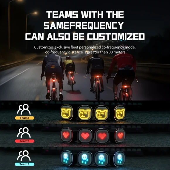 Intelligent Expression Taillight — Smart Bike Light, TOWILD