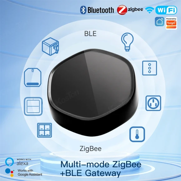 Smart Home Multimode Gateway Hub with IR Remote Control — Smart Home Hub, Tuya