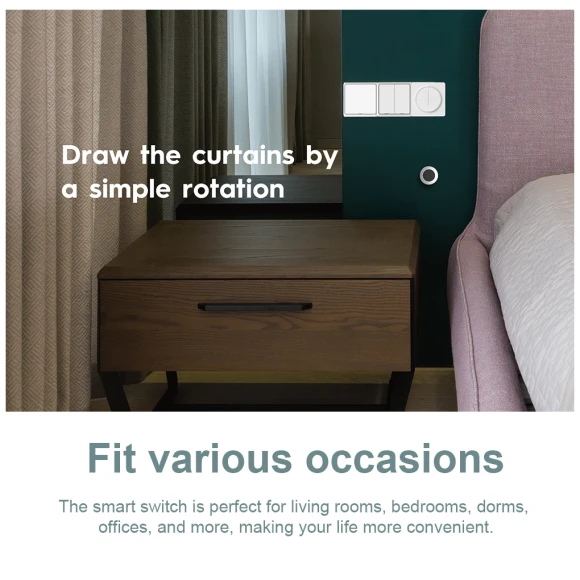 Mini Smart Knob Switch — Smart Switch, Tuya