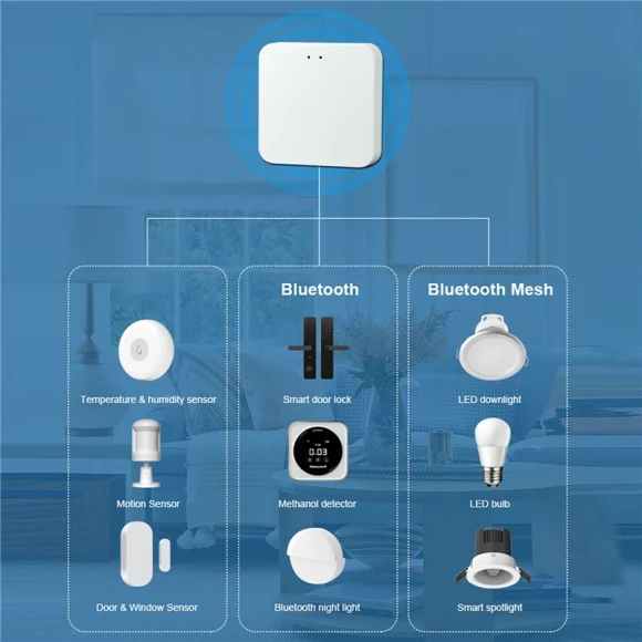 Multi Mode ZigBee Bluetooth Gateway Hub — Smart Home Hub, Tuya