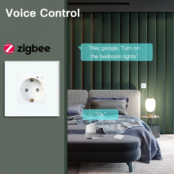 Wall Smart Power Socket Plug — Smart Plug, BSEED