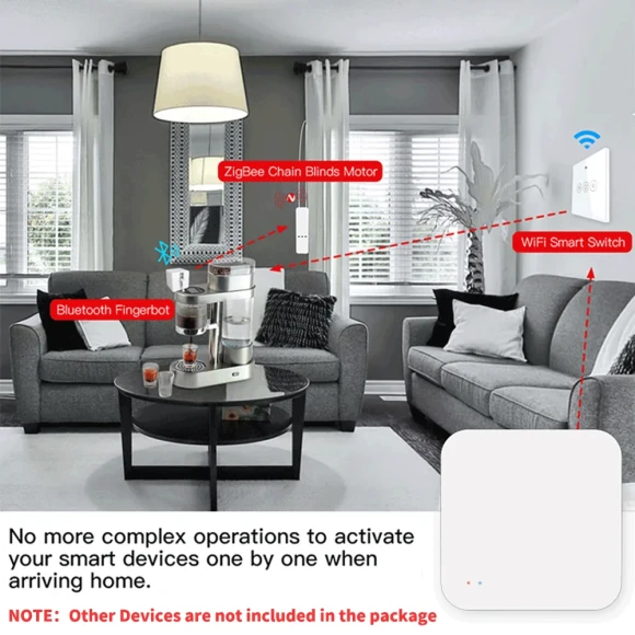 Wireless Smart Home Gateway — Smart Home Hub, Tuya