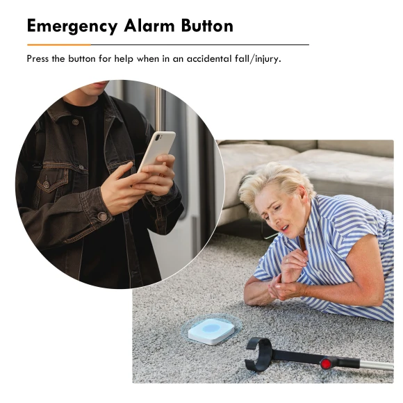 ZigBee 3.0 Scene Button Switch — Smart Home Hub, GIRIER