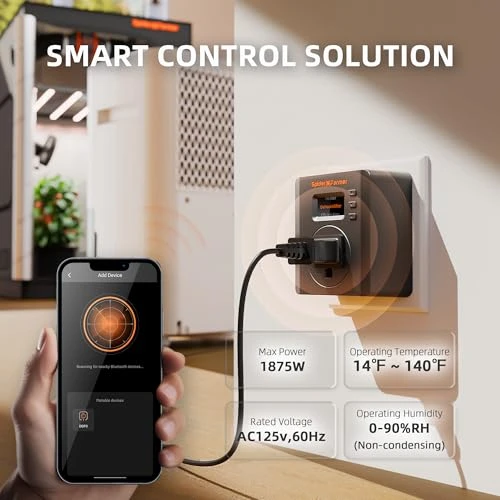 S Station GGS Pro Smart Outlet — Smart Plug, Spider Farmer