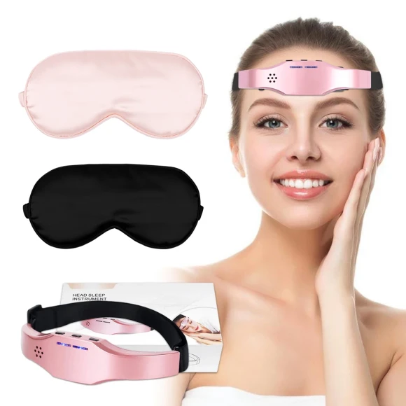 Smart Electric Head Massager with Sleep Monitor — Eye Massager