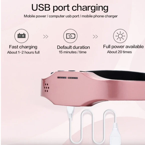 Smart Electric Head Massager with Sleep Monitor — Eye Massager