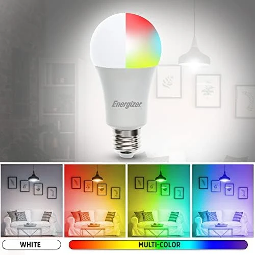 Smart RGBW Bulb - 2 Pack — Smart Light Bulb, Energizer
