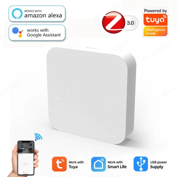Zigbee 3.0 Smart Home Gateway Hub — Smart Home Hub, Tuya
