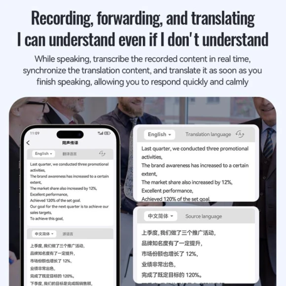 Long Standby Magnetic Smart Voice Recorder — Translator Device