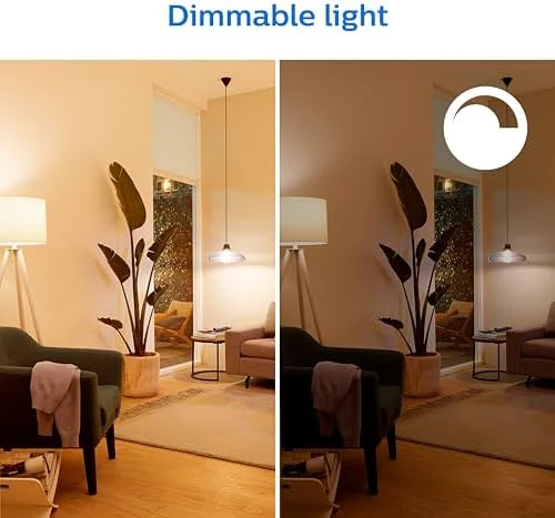 Smart 5-6 Inch Retrofit Recessed Downlight 4-Pack, 750 Lumens, LED Color Changing Lights — Smart Light Bulb, Philips