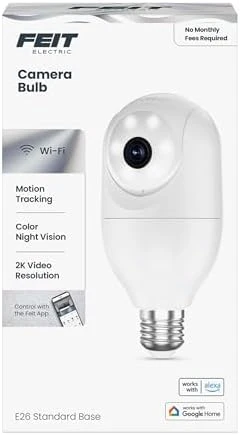 Smart Security Camera Bulb — Security Camera, Feit Electric