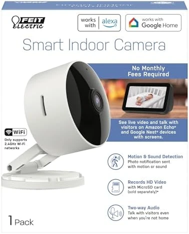 Smart Security Camera Bulb — Security Camera, Feit Electric